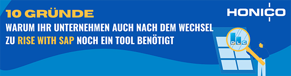 Garfik udn Text zu Infografik: 10 Gründe warum man nach dem Wechsel zu RISE ein SAM tool benötigt