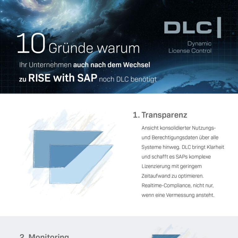 10 Gründe warum Ihr Unternehmen auch nach dem Wechsel zu „RISE“ noch DLC benötigt (Deutsch)